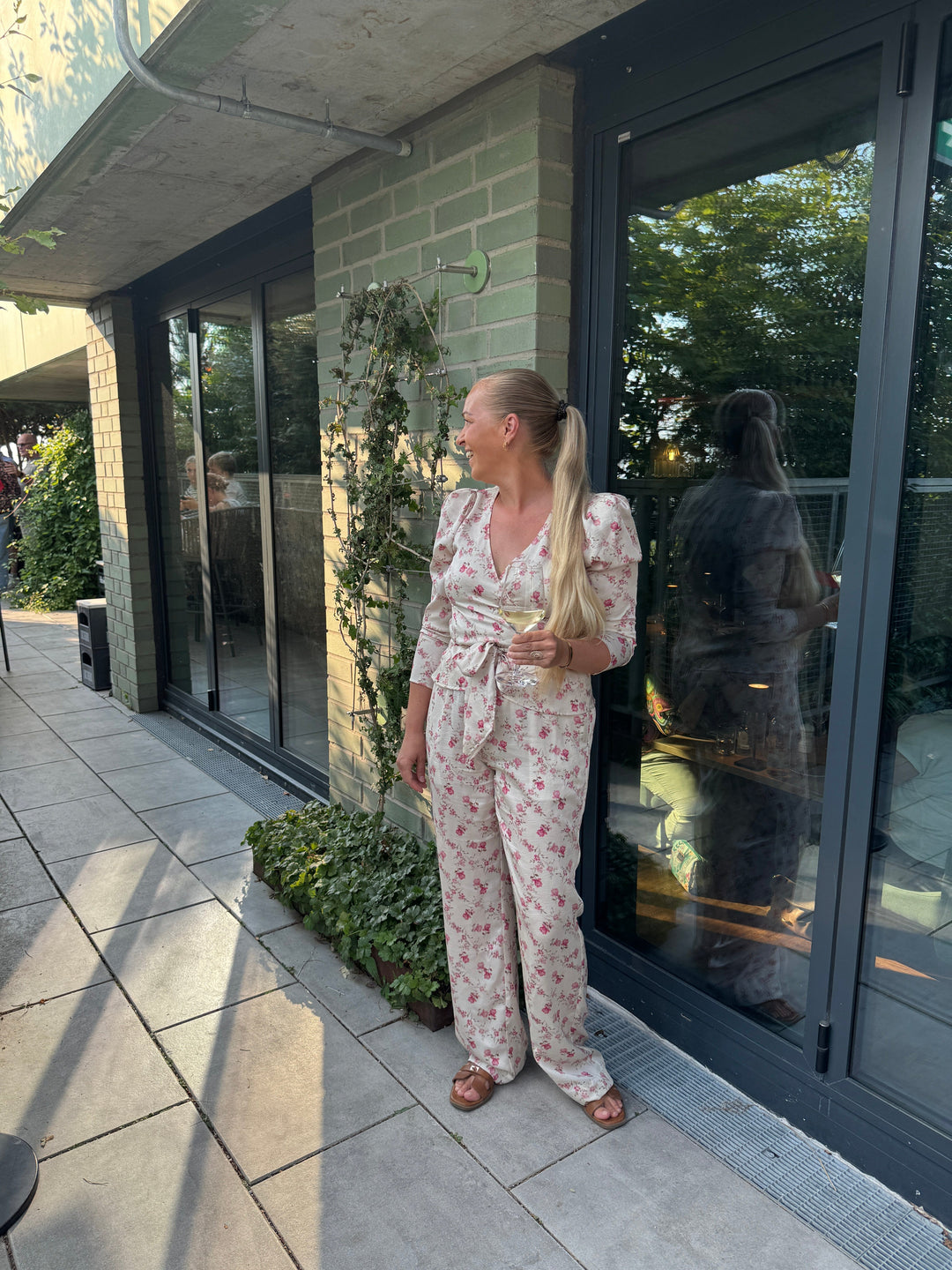 Valentin Studio - Josie Fleur Blouse 169190 - 565 - Floral Rose Bluser 