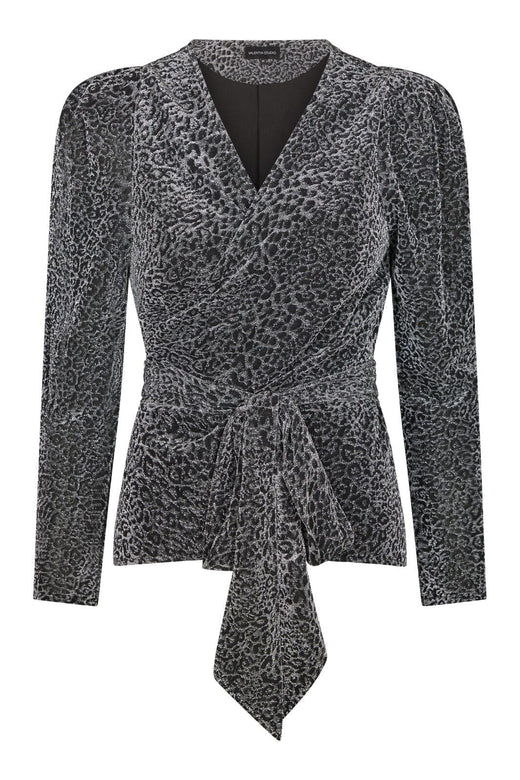Valentin Studio - Josie Leo Blouse 157956 - 220 - Silver Bluser 