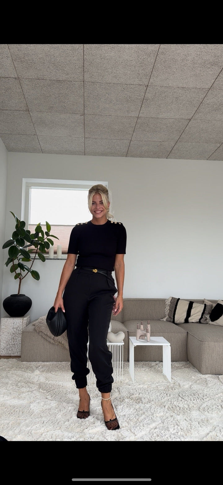 Valentin Studio - Pretty Pants 156622 - Black Bukser 