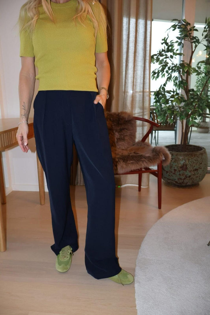 Valentin Studio - Pretty Pants Wide 163193 - 141 - Navy Bukser 