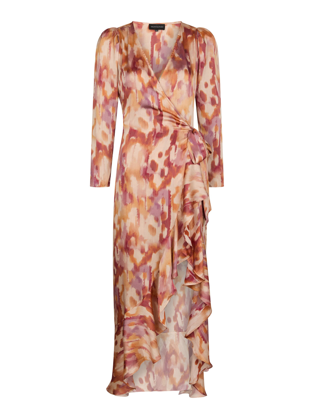 Valentin Studio - Senorita Blurry Dress 165674 - 668 - Burned Orange Kjoler 