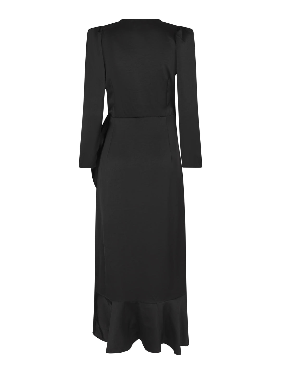 Valentin Studio - Senorita Dress Heavy Satin 167810 - 100 - Black Kjoler 