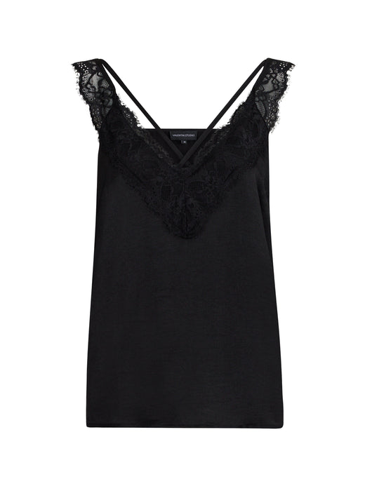 Valentin Studio - String Top - Black Toppe 
