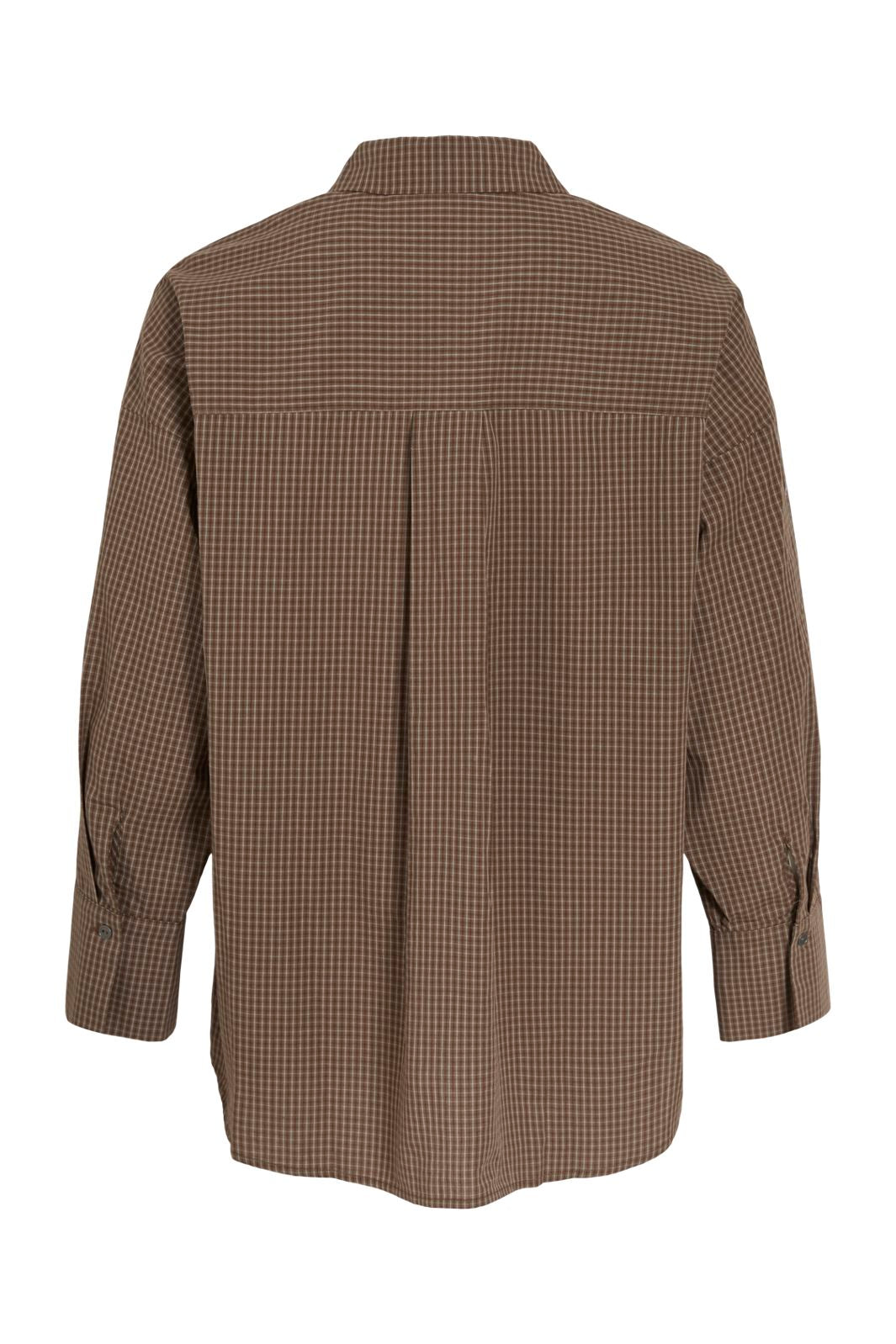 Vila - Vichek L/S Shirt - 5102131 Coffee Bean Brown