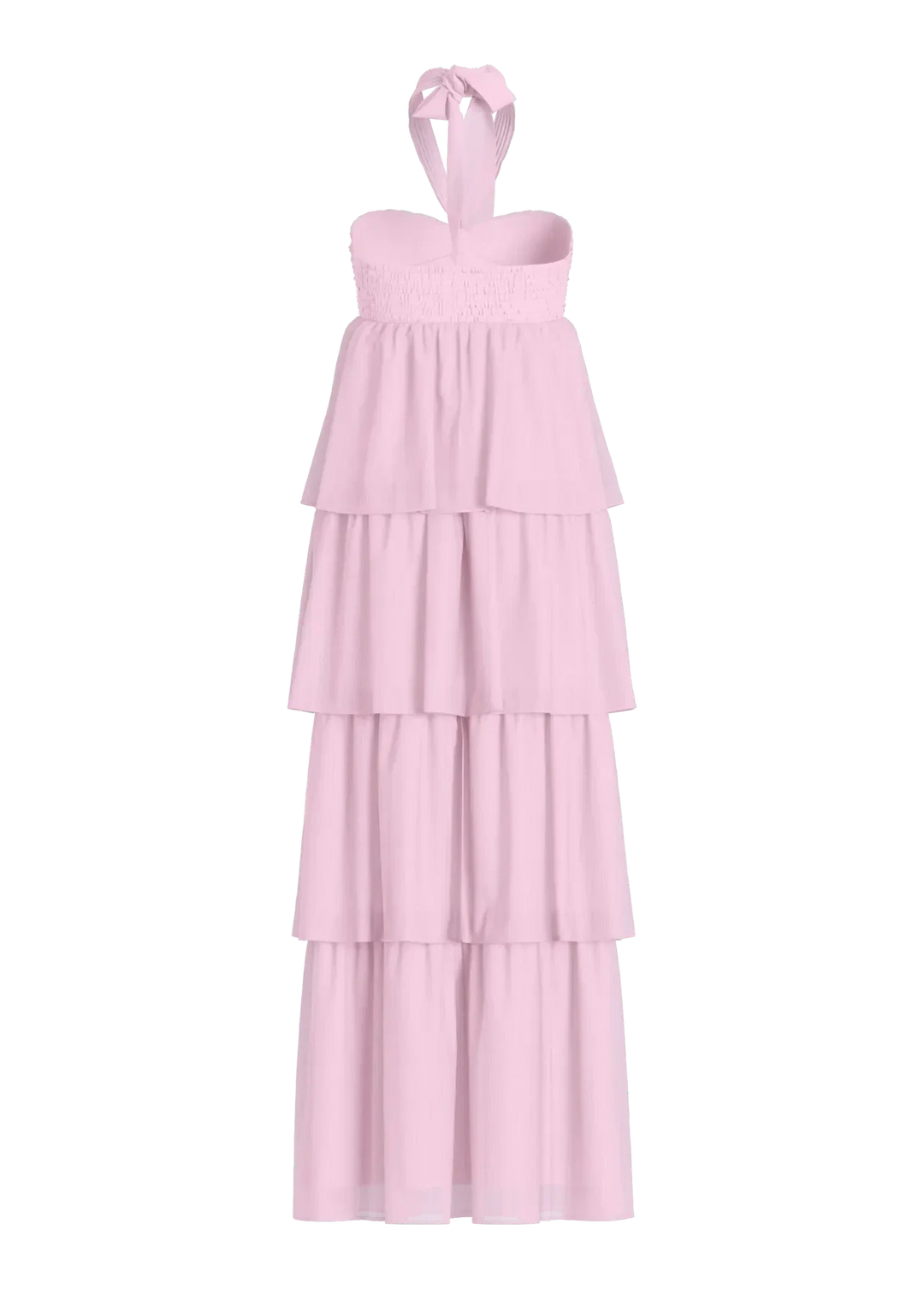 Vila - Vilea Halterneck Layered Dress/Dc/Ka - 5005144 Cherry Blossom Kjoler 