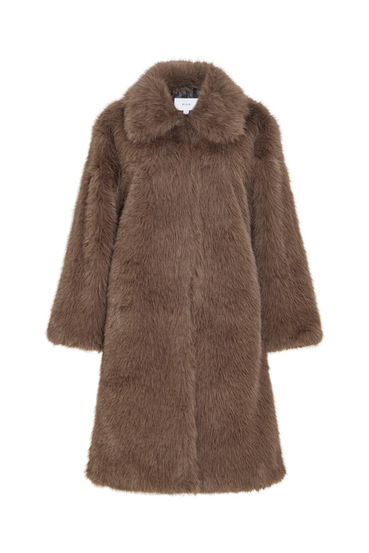 Vila - Vimelta L/S Long Coat/Bfs - 5022982 Falcon