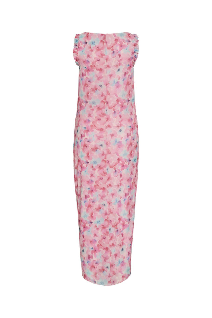 Vila - Virikke S/L Ankle Dress/1/Ka - 5003314 Cherry Blossom Flowers