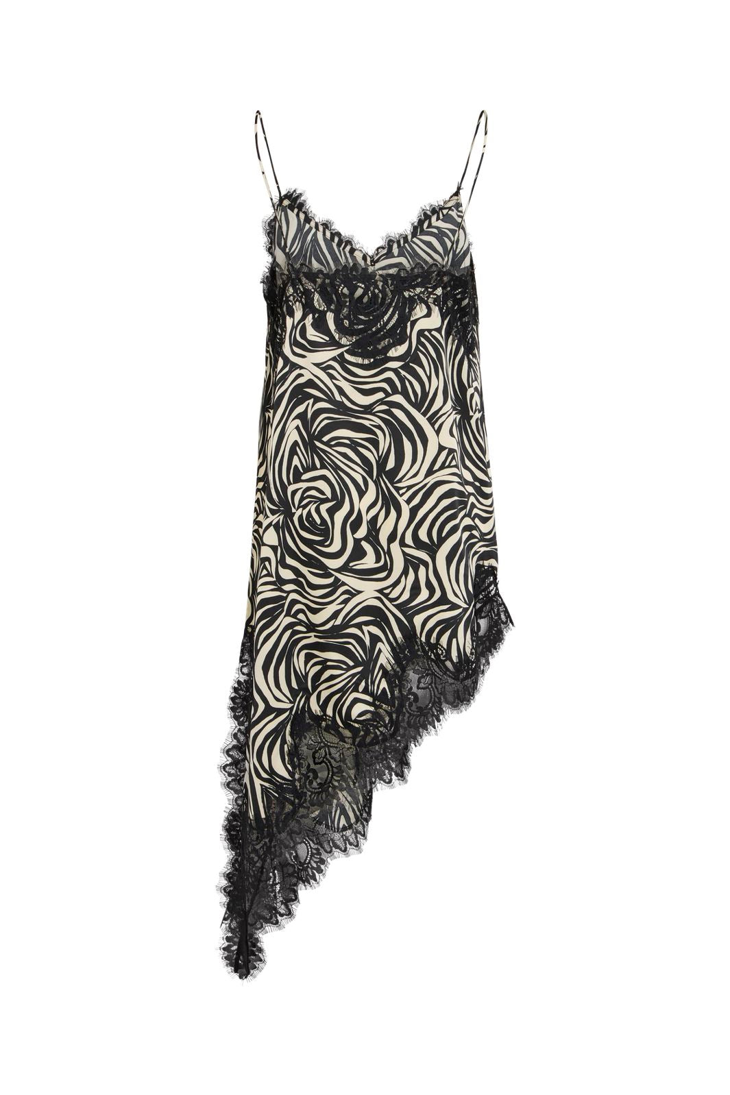 Vila - Vitone S/L Lace Dress - 5162514 Birch Combo Black