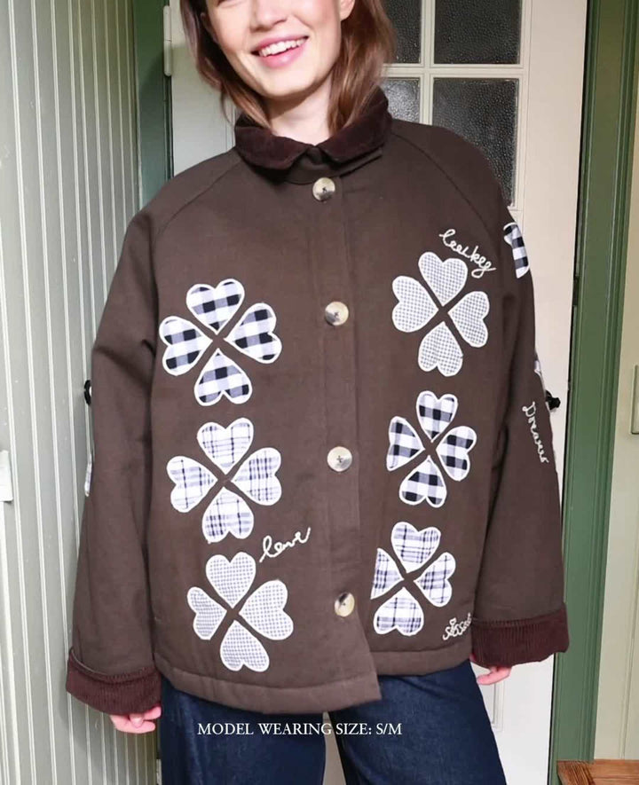 Sissel Edelbo - Lillibeth Jacket Se 2024 - Checked Brown