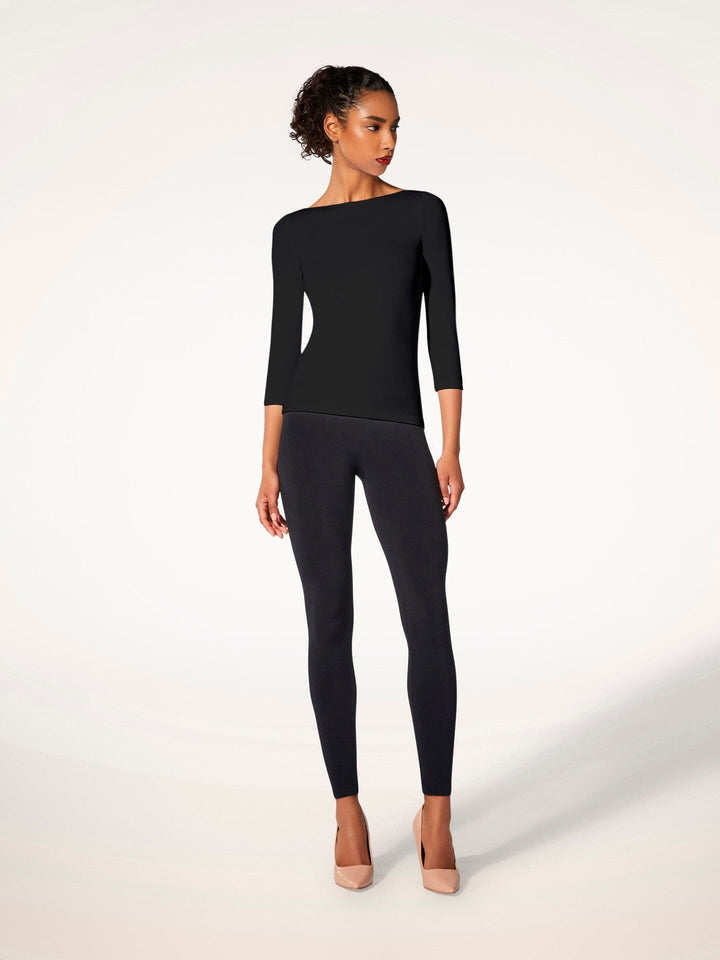 Wolford - Cordoba Top Long Sleeves55040 - 7005 Black Trøjer 