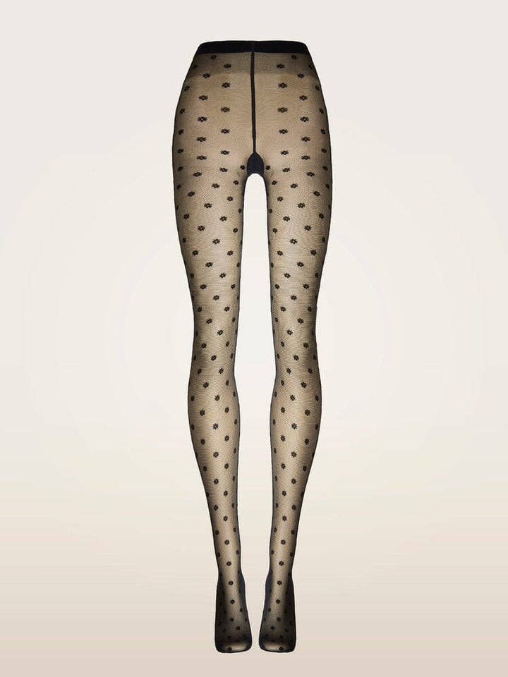 Wolford - Daisy Tights17667 - 9180 Black/black Strømpebukser 