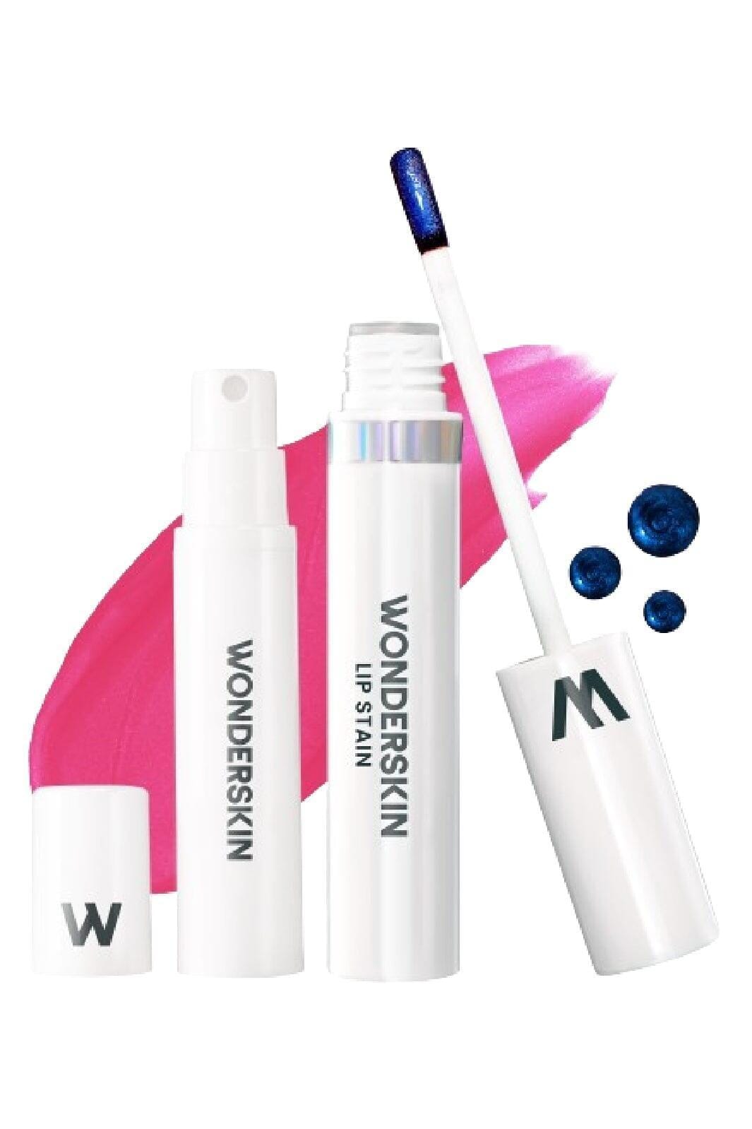 Wonderskin - Wonder Blading Lip Stain Kit - Neon Rose - Neon Rose (Bubblegum pink) Læbestift 