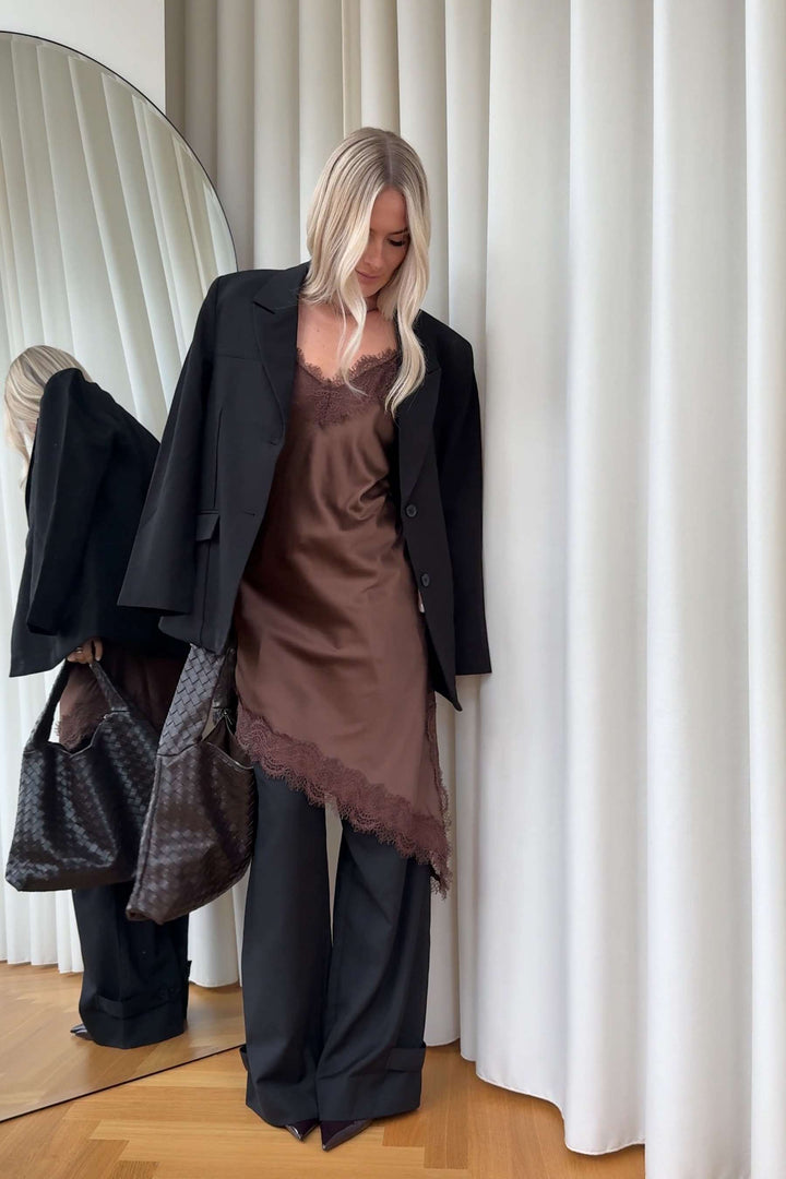 Noella - N-Merlie Dress 15960002 - 674 - Chocolate