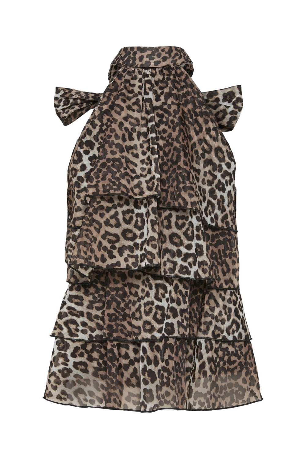 Y.A.S - Yaseloise Halterneck Top - 4722035 Birch Leo