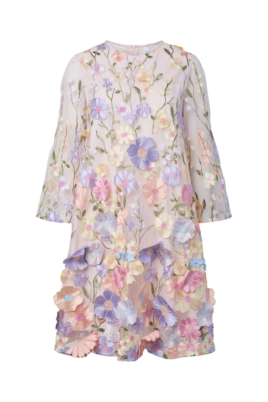 YAS - Yasflowering 3/4 Dress - 5031511 Lavendula Pastel Flowers