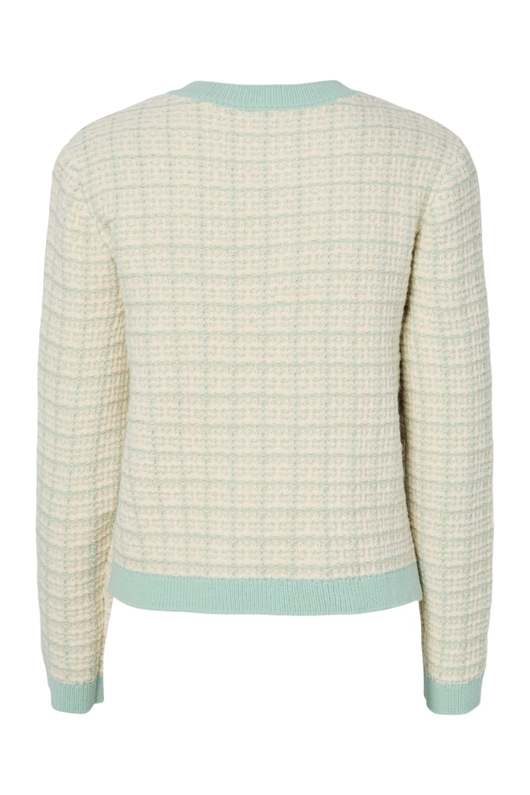 YAS - Yaslivia Ls Short Knit Cardigan - 4921804 Lichen Birch