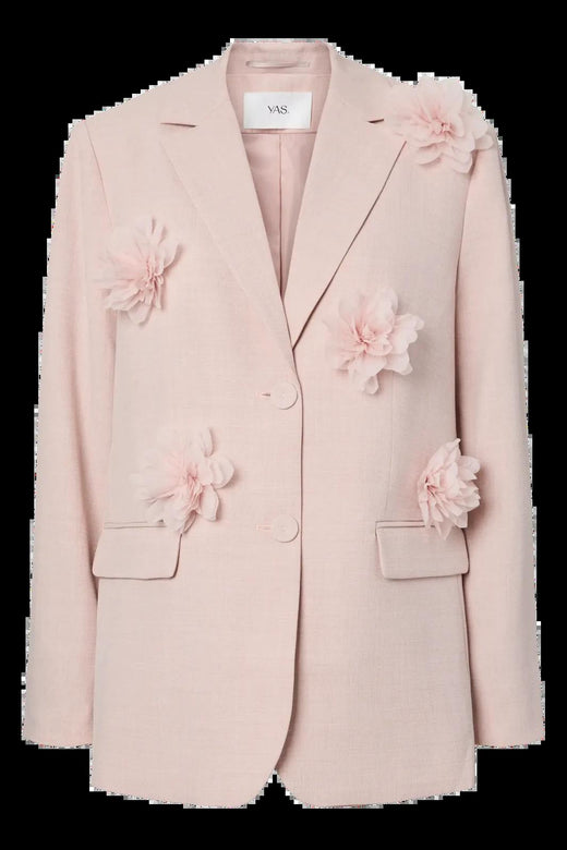 Y.A.S - Yasmimi Ls Flower Blazer - 5014905 Rose Smoke Blazere 