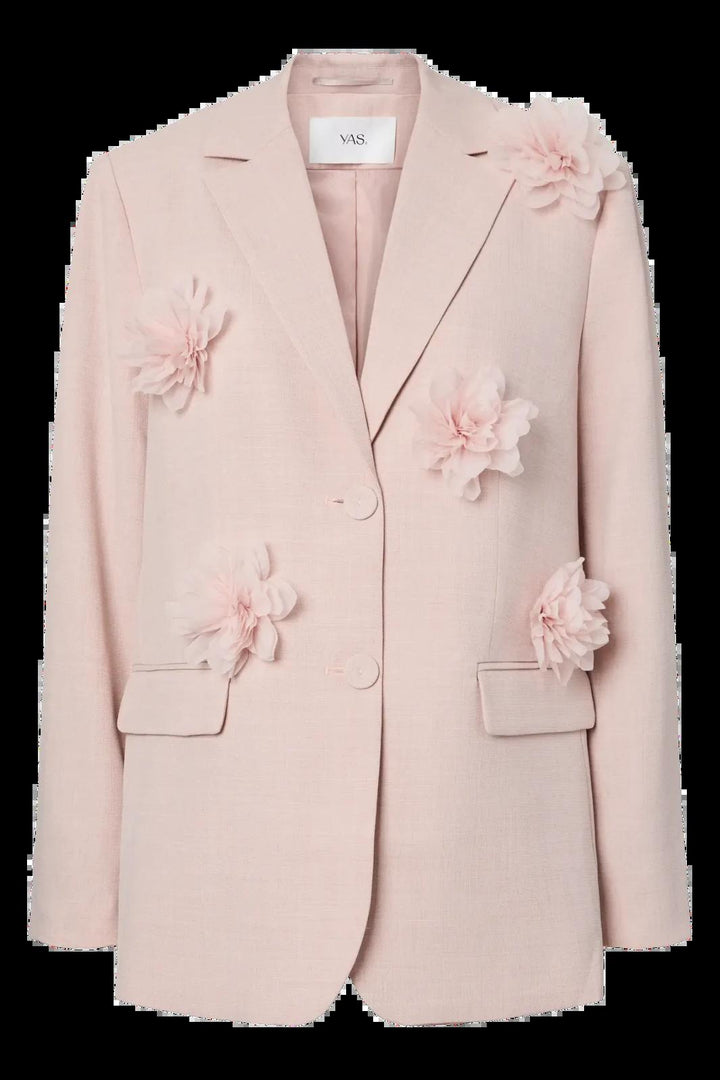 Y.A.S - Yasmimi Ls Flower Blazer - 5014905 Rose Smoke Blazere 