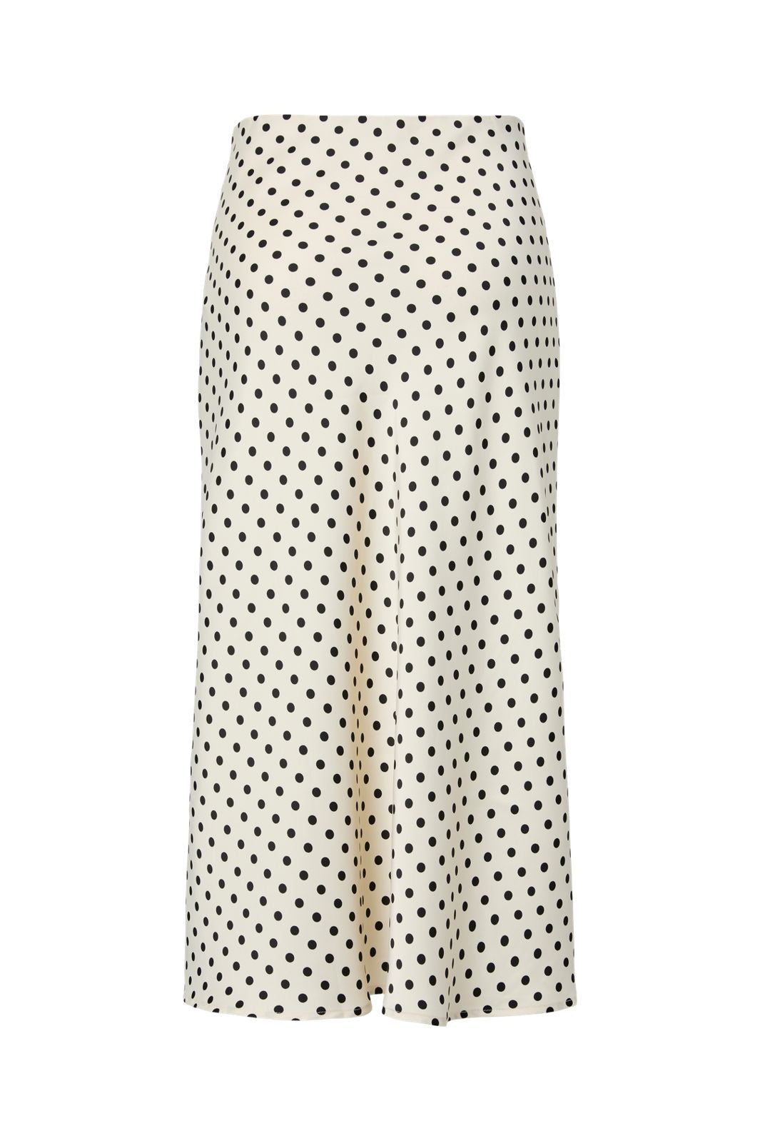 YAS - Yaspella Midi Skirt - 4935802 Birch Small Black Dots