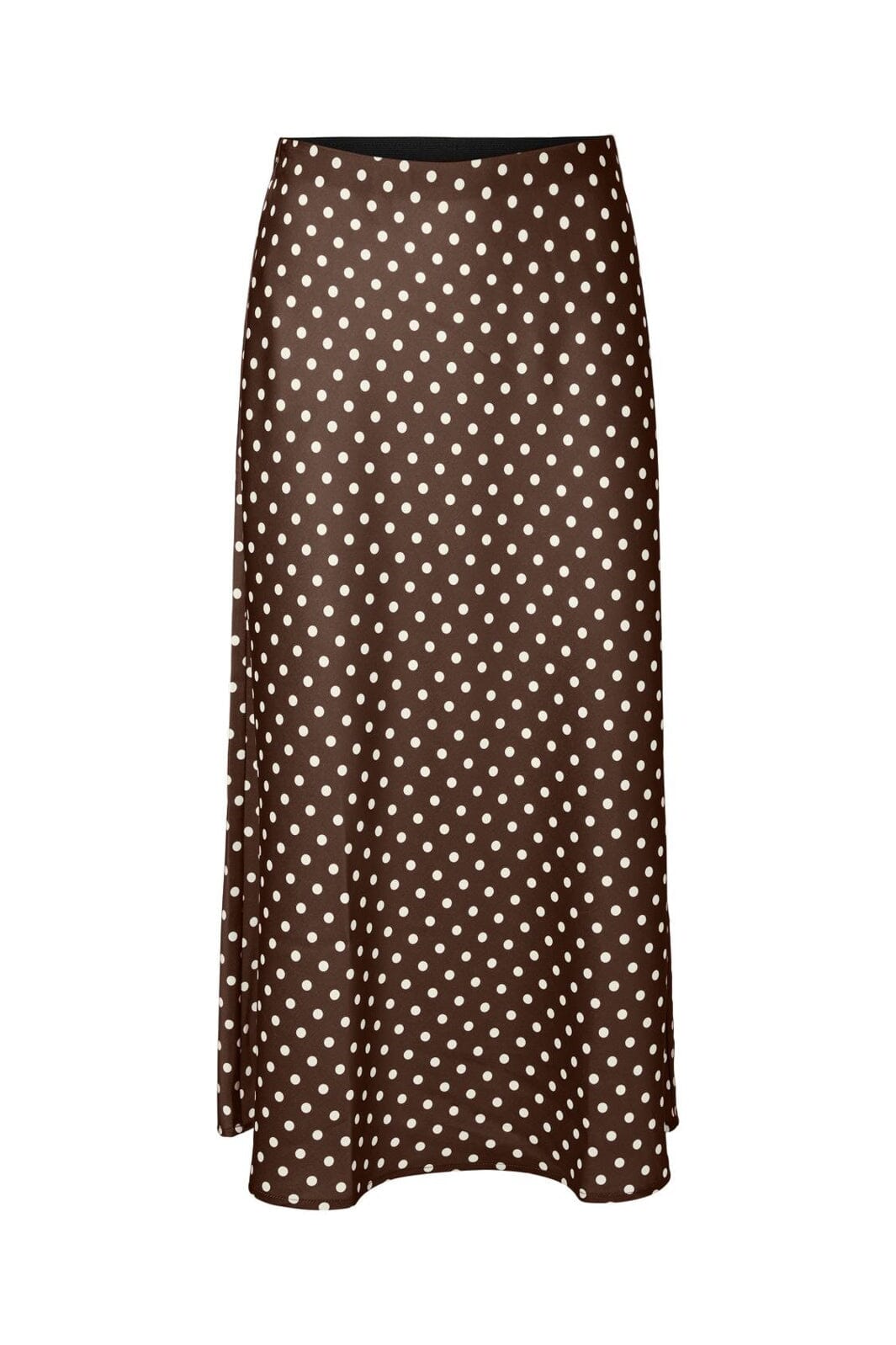 Y.A.S - Yaspella Midi Skirt - 5084717 Pinecone Ecru Dots