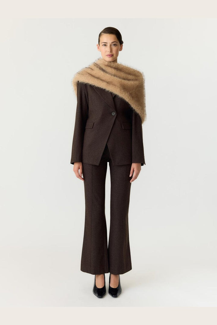 YAS - Yasposhu Ls Blazer - 5138185 Major Brown