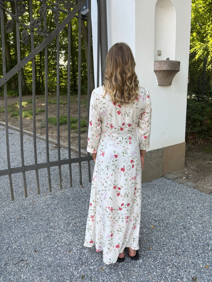 YAS - Yassavanna Long Shirt Dress - 4971139 Pristine Botalia Kjoler 