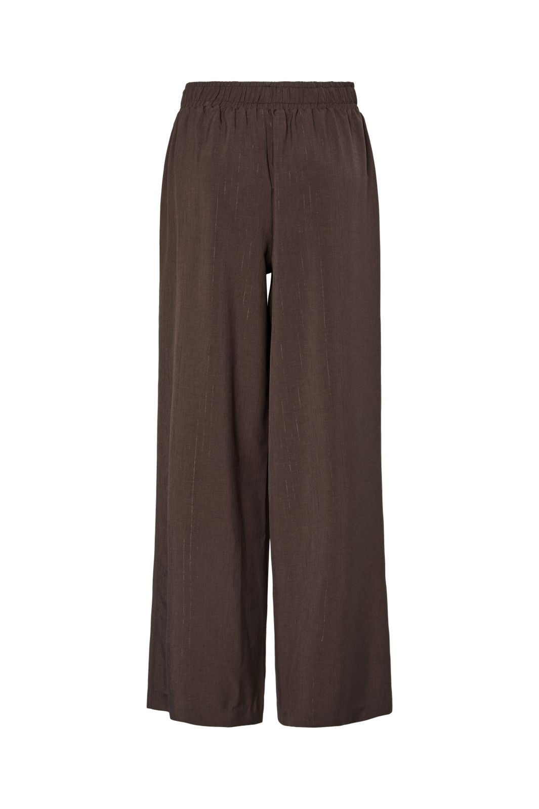 Y.A.S - Yasshimma Pant - 4877088 Chocolate Brown W. Metallic Pinstripe