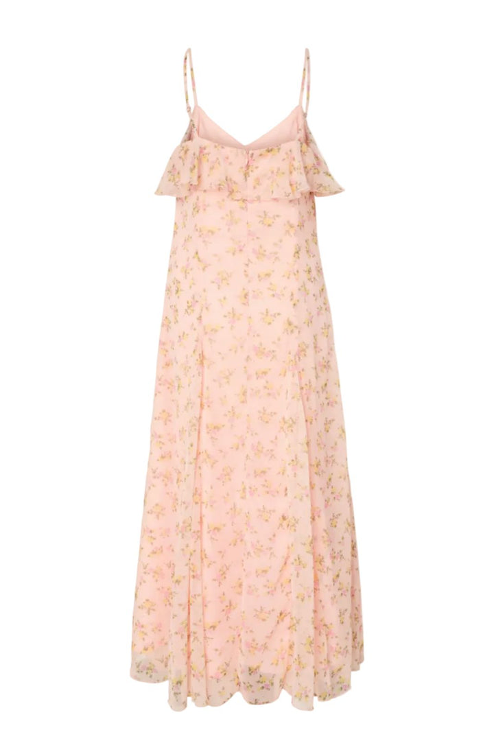 YAS - Yassoiree Strap Maxi Dress Bm - 4977236 Blushing Rose Soiree Aop Kjoler 