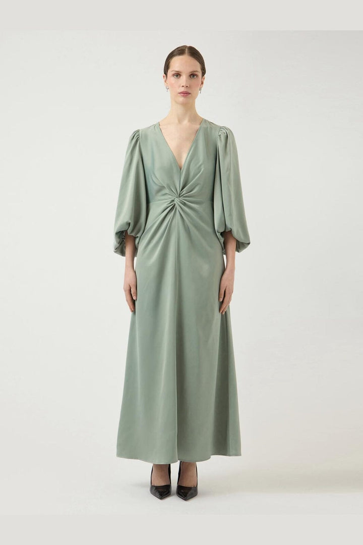 YAS - Yasthea 3/4 Long Dress - 5082896 Green Milieu