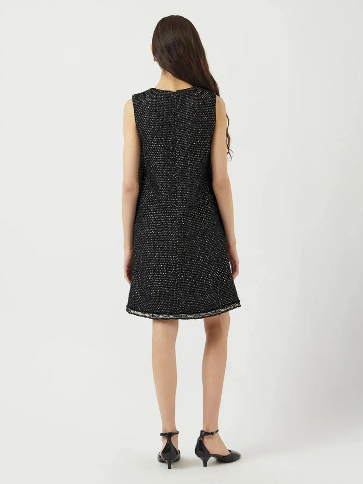 Y.A.S - Yasunida Sl Tweed Dress - 4845986 Black Kjoler 