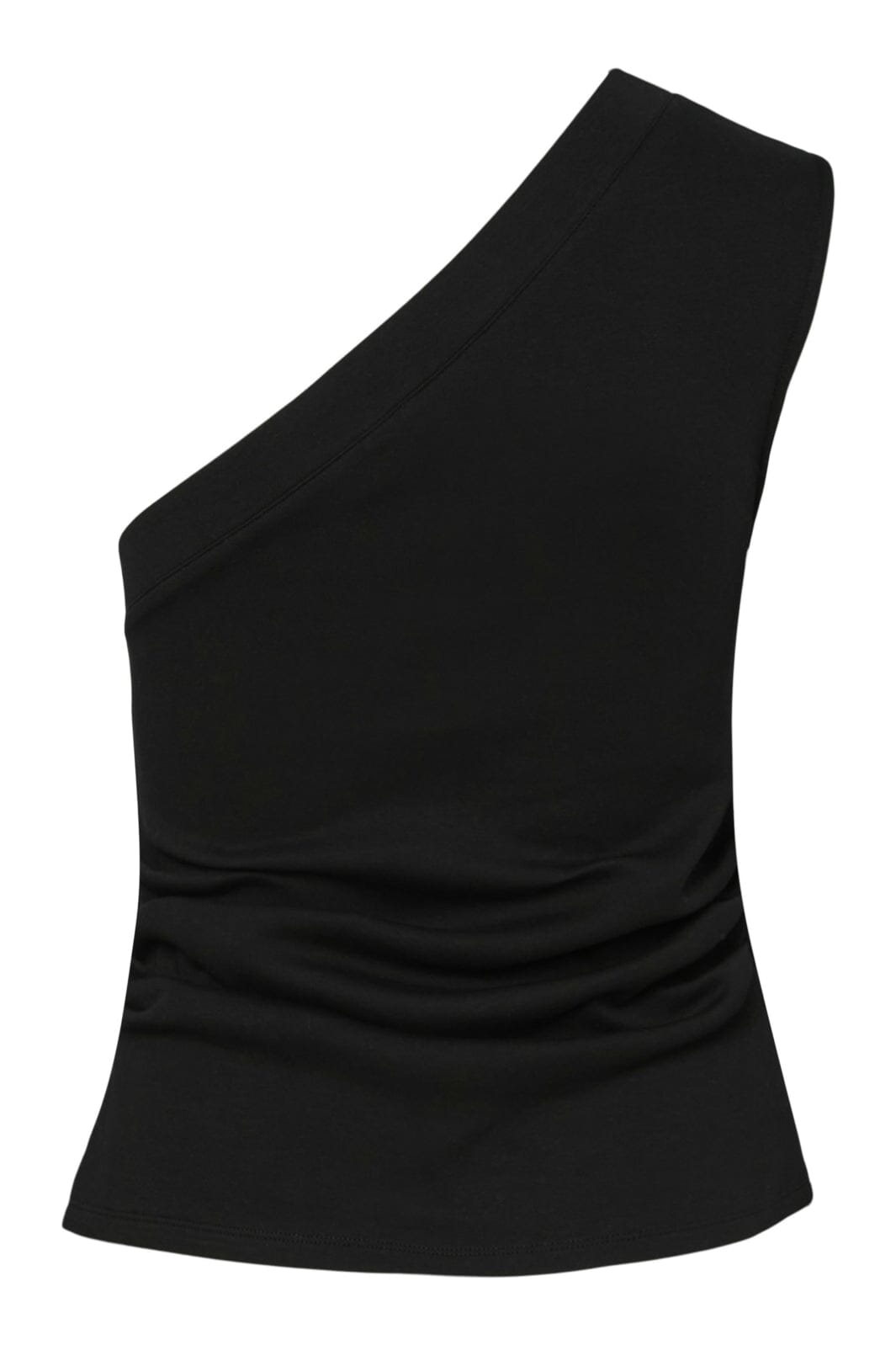 Y.A.S - Yasvenice One Shoulder Top - 4763674 Black